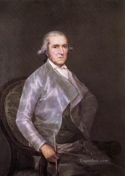 Francisco Goya Painting - Portrait of Francisco Bayeu Romantic modern Francisco Goya